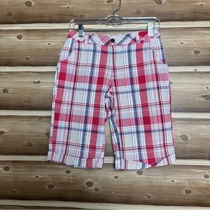 Chosse 5 Ítems For $30 Madison Taylor women M‎ red/white bermuda shorts